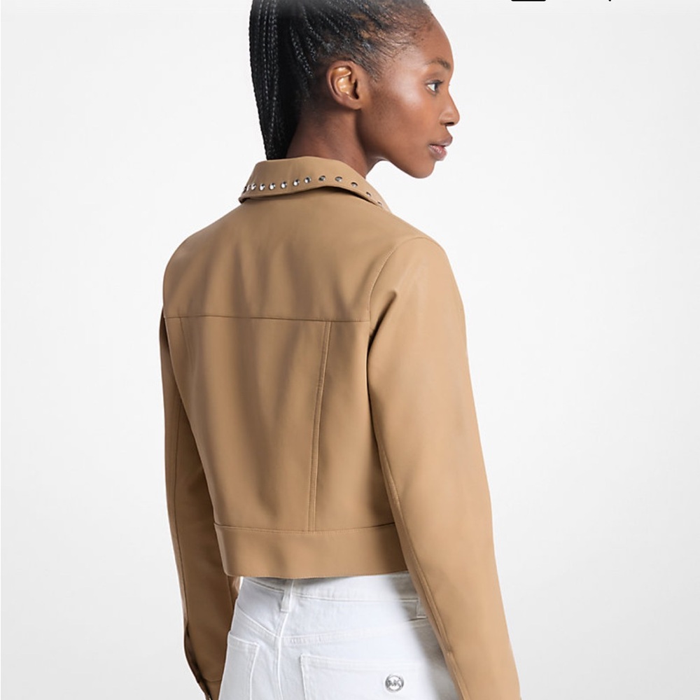 Studded Cropped Jacket - Picture 2 of 2